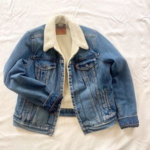 Levi’s Sherpa Trucker Jean Jacket